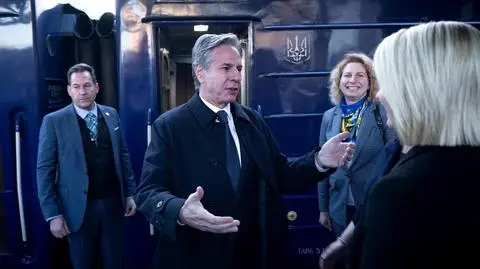 Blinken w Kijowie o broni, Polsce i planach G7