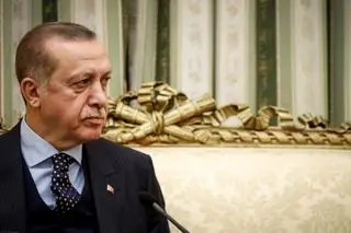Prezydent Turcji Recep Tayyip Erdogan