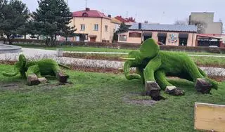 Ozdoby zostały przewrócone 