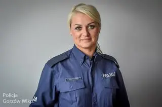 Posterunkowa Ewelina Szafrańska z Gorzowa Wielkopolskiego