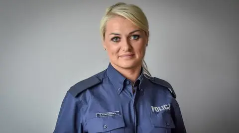 Posterunkowy Ewelina Szafrańska z Gorzowa Wielkopolskiego