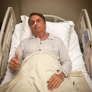 Jair Bolsonaro w szpitalu