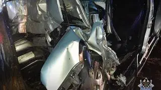 Stracił panowanie nad autem i uderzył w drzewo na drodze pomiędzy Strugą, a Starymi Bogaczowicami