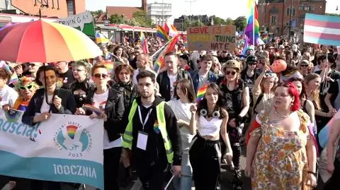 "Widać wielką energię i młodych, wszystkich, którzy chcą lepszej, kolorowej Polski"