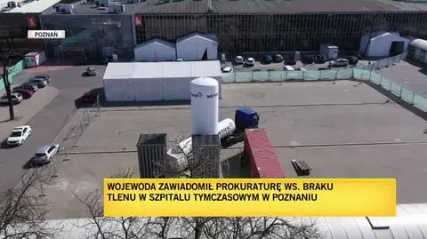 Poznań: W szpitalu na MTP zabrakło tlenu