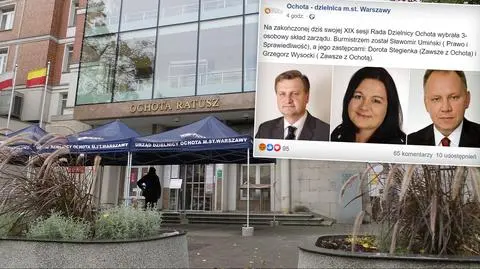 Nowa koalicja przejmuje Ochotę. Ale są wątpliwości do wyboru wiceburmistrza