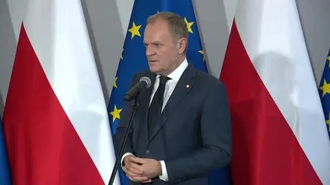 tusk o sikorskim