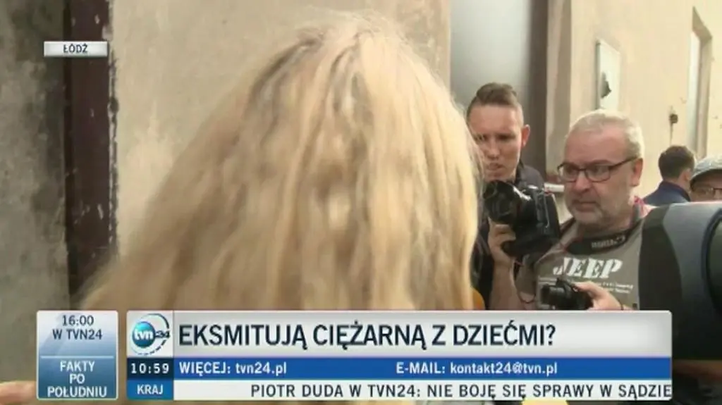 Eksmisja cieżarnej z trójką dzieci