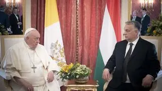 Papież Franciszek i Viktor Orban. Spotkanie w Budapeszcie 28 kwietnia 2023