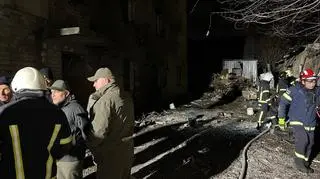 Zniszczenia w Odessie po rosyjskim ataku 