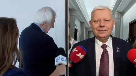 Pytania o problem z większością. Terlecki nie odpowiada, Suski nie widzi w Sejmie "ludzi kochających Polskę"