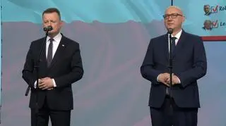 Mariusz Błaszczak i Joachim Brudziński 