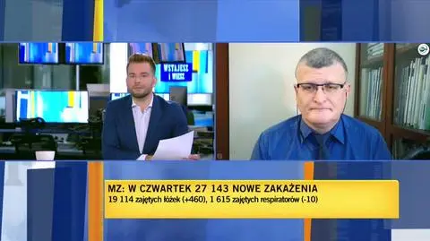 Grzesiowski: epidemia weszła w taką fazę, że najwięcej zakażeń jest w domach, wśród członków rodzin