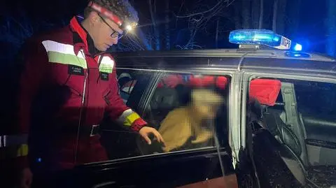 Zagubiona 80-latka błąkała się po lesie. Odnaleziono ją dzięki dronowi z kamerą termowizyjną