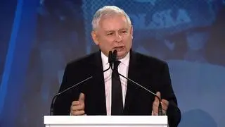 Jarosław Kaczyński w 2018 roku