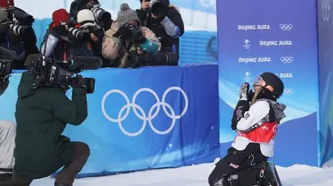 Pekin 2022. Chloe Kim obroniła złoto w halfpipie. Po swoim przejeździe aż złapała się za głowę