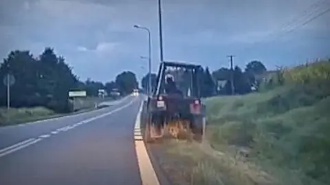 Jechał zygzakiem i śpiewał