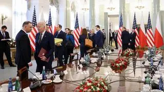 Andrzej Duda i Joe Biden 