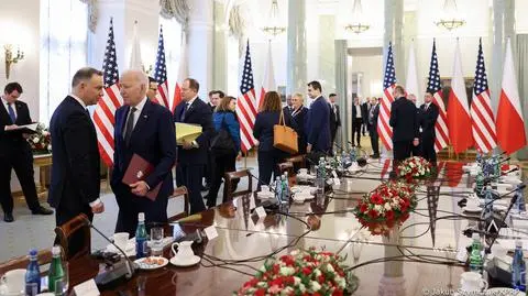 Andrzej Duda i Joe Biden 