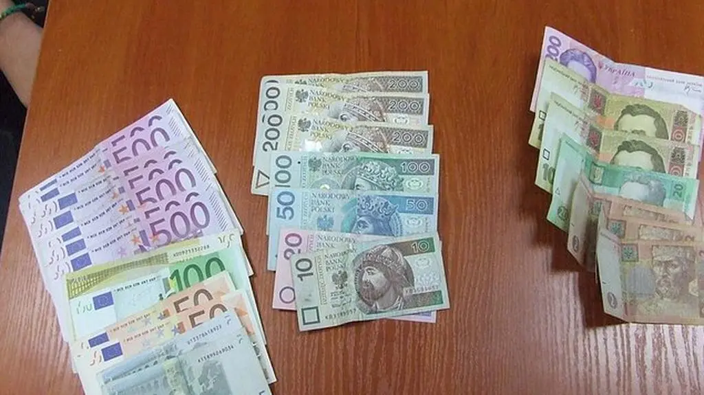 Zawartość znalezionego portfela