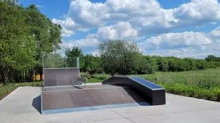 Skatepark został otwarty pod koniec maja. Część mieszkańców go nie chce