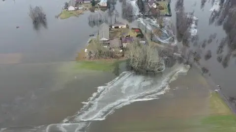 Podtopienia w miejscowości Młynarze (pow. wyszkowski)