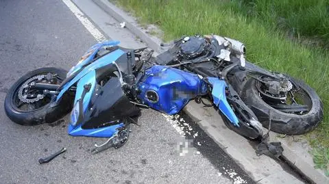 27-letni motocyklista zginął wypadku, do którego doszło w Biłgoraju