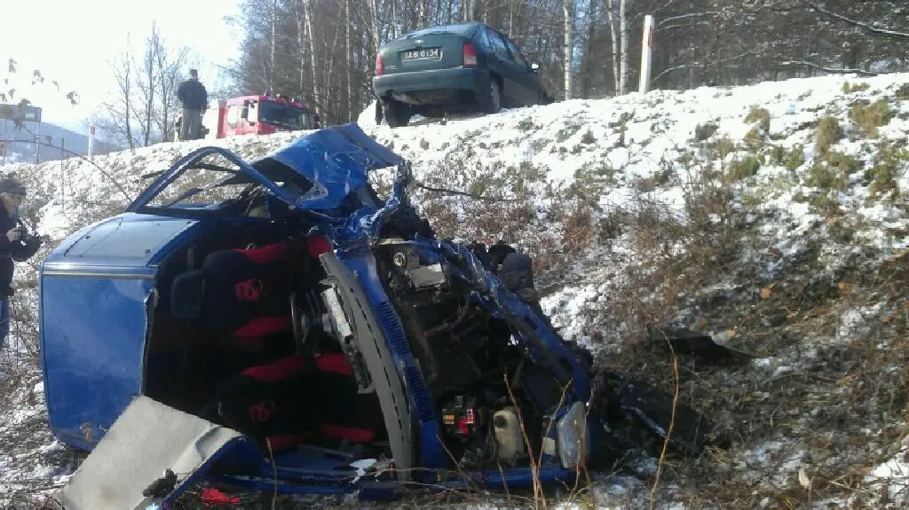 Wypadek koło Piechowic