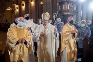 Kardynał Konrad Krajewski w Łodzi