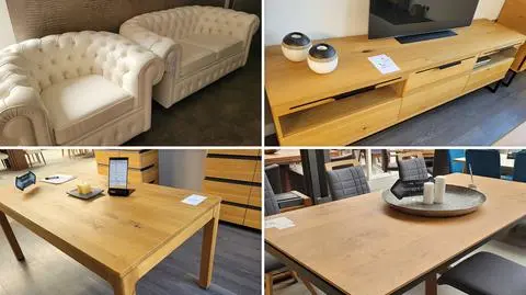 Meble popularnej marki za pół ceny. Skarbówka przeprowadzi licytację