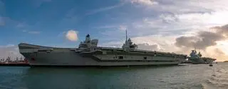 HMS Queen Elizabeth HMS Prince of Wales Portsmouth