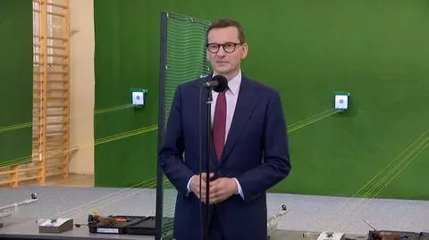 Mateusz Morawiecki w Myszkowie. Oglądaj transmisję