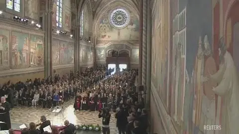 Merkel otrzymała w Asyżu Lampę Pokoju Świętego Franciszka