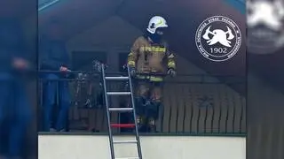 Pożar pensjonatu