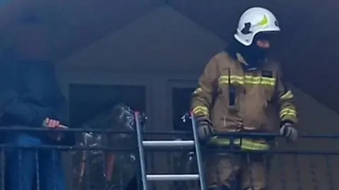 Pożar pensjonatu. Nie żyje 64-latek, dwie osoby ewakuowano