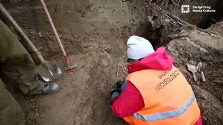 Znaleziska archeologiczne na ulicy Królowej Jadwigi w Krakowie