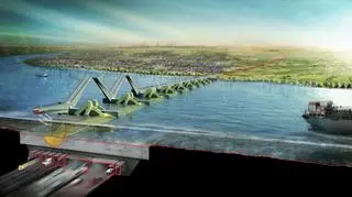 "Thames Hub" - lotnisko, dworzec kolejowy i port morski - projektu Normana Fostera
