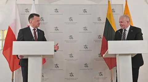 Mariusz Błaszczak i Arvydas Anuszauskas