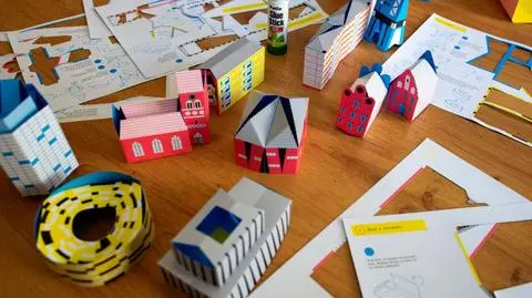 Zbuduj miniaturowy Gdańsk z papieru
