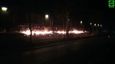 "Ognisty pociąg" na torach. Kolejarze: tak to ma wyglądać