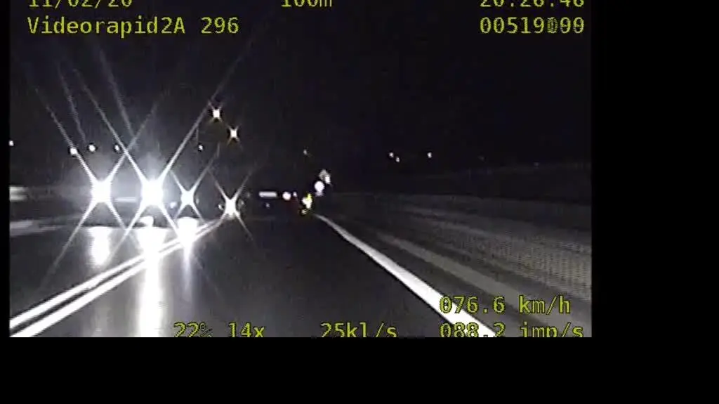 Pościg za nieostrożnym kierowcą