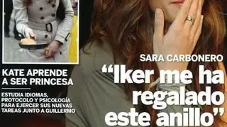 "Lecturas" w marcu 2011 donosił o zaręczynach dziennikarki i piłkarza