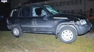 Osobówka wjechała w rowerzystę, mężczyzna trafił do szpitala 