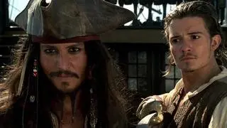 Johnny Depp w filmie "Piraci z Karaibów: Klątwa czarnej perły"