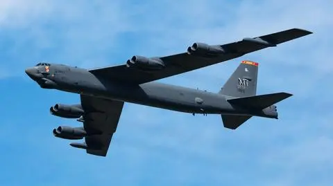 Amerykański bombowiec Boeing B-52 Stratofortress