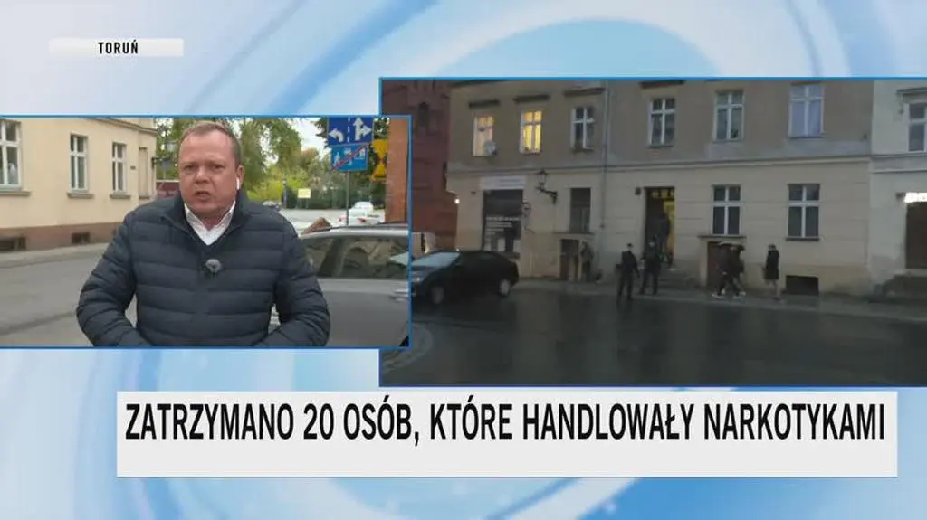 Akcja służb w Toruniu