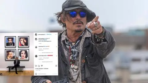 Johnny Depp w kilka godzin zarobił 3 miliony funtów, sprzedając obrazy swojego autorstwa