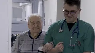 100-letni Józef Pułecki po udanym wszczepieniu rozrusznika serca