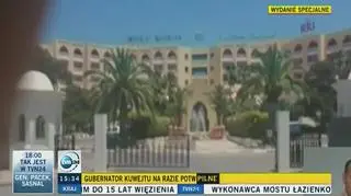 "Rozpoczęło się na plaży. Potem ludzie zaczęli ginąć w hotelu"