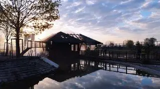 Pożar w zoo w Borysewie